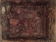 Paul Klee Botanical theatre oil painting reproduction